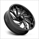 Fuel D753 Reaction UTV Wheel Gloss Black Milled - 18x7 / 4x156 / + 13mm - Wheels