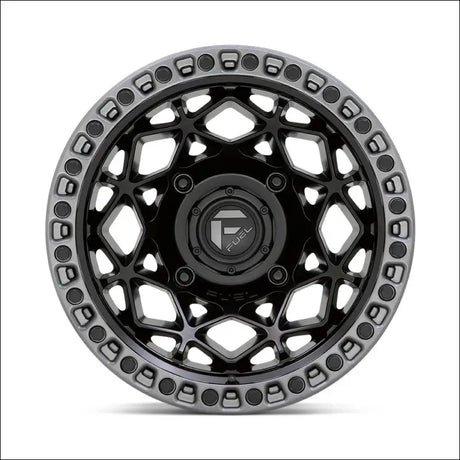 Fuel D783 Unit UTV Non-Beadlock Matte Black w/Gunmetal Ring - 15x10 / 4x137 / + 0mm - Wheels