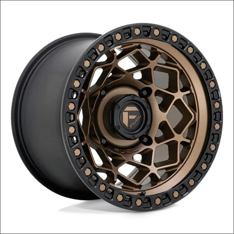 Fuel D785 Unit UTV Non-Beadlock Bronze w/ Matte Black Ring - 15x7 / 4x137 / + 10mm - Wheels