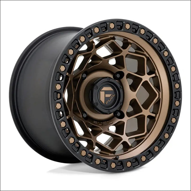 Fuel D785 Unit UTV Non-Beadlock Bronze w/ Matte Black Ring - 15x7 / 4x137 / + 10mm - Wheels