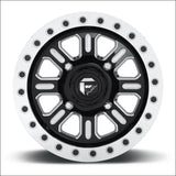 Fuel D910 Hardline Beadlock Wheel Gloss Black Milled - 15x10 / 4x137 / + 25mm - Wheels