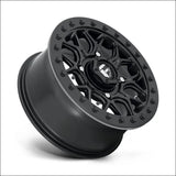 Fuel D916 Tech Beadlock Wheel Matte Black - 15x7 / 4x156 / + 13mm - Wheels