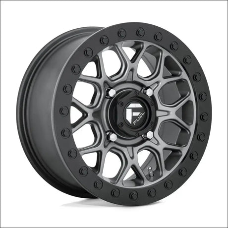 Fuel D919 Tech Beadlock Wheel Matte Gun Metal Black Bead Ring - 15x7 / 4x137 / + 38mm - Wheels