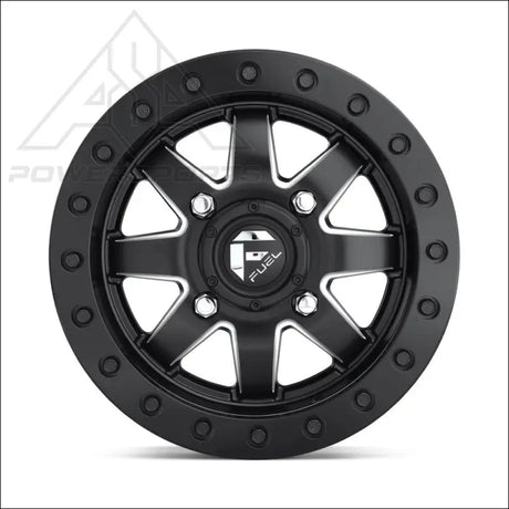 Fuel D938 Maverick Beadlock Matte Black Milled - 15x7 / 4x137 / + 13mm - Wheels