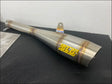 Gen 1 2008-2011 CanAm Outlander 500-650-800cc Megaphone Slip On - Raw Stainless / Oxygen sensor bung - Exhaust