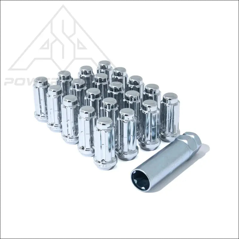 Gorilla 5 Lug Spline Drive M12-1.50 – Chrome - Wheels