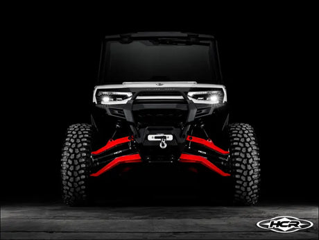 HCR Racing Mid-Travel Suspension Kit for the Can-Am Defender HD11 - RAW / Keller Ball Joints / Smart-Lok - Long Travel
