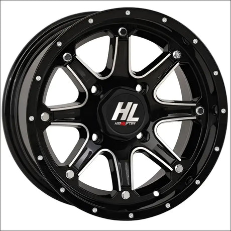 High Lifter HL4 Wheel - Gloss Black-Mach