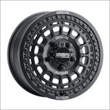 Hitman R Beadlock | Satin Black - 15x7 | +61mm/6 + 1 | 5x4.5 | 78120 (Polaris 5-Lug Only)