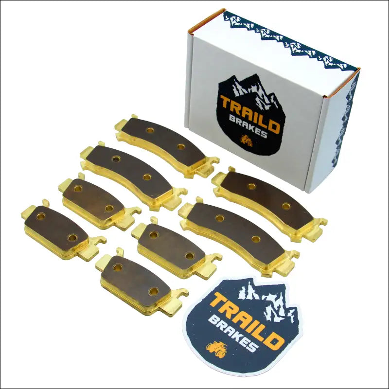 Honda Pioneer 1000/1000-5/1000-6 2016-2026 Brass Brake Pad Set - Vehicle Parts & Accessories
