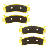 Honda Pioneer 1000/1000-5/1000-6 2016-2026 Brass Brake Pad Set - Front Axle - Vehicle Parts & Accessories
