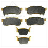 Honda Pioneer 700/520/500 2014-2026 Ceramic Brake Pad Set - Brakes