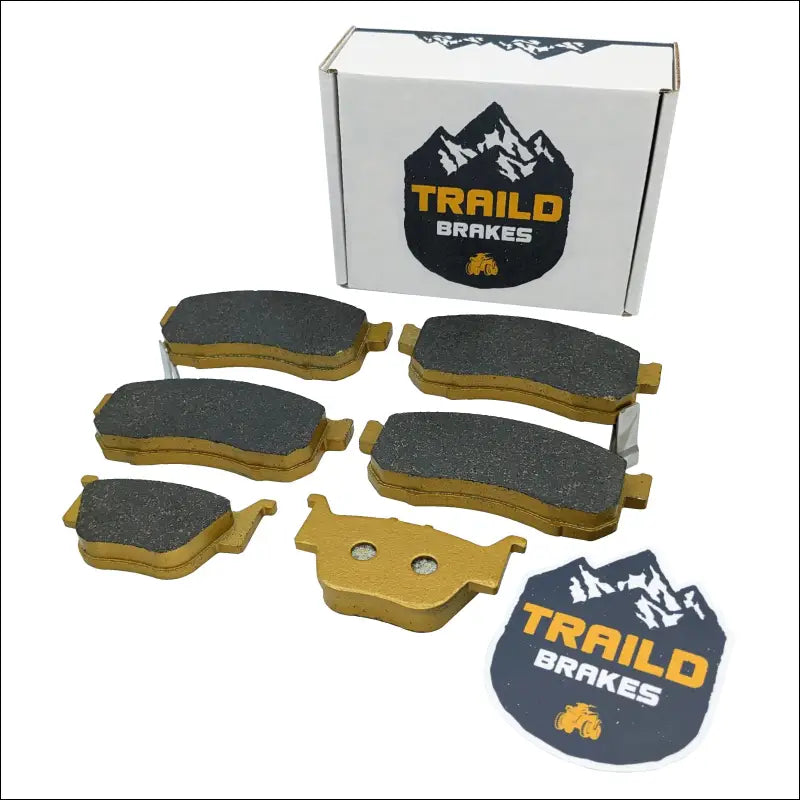 Honda Pioneer 700/520/500 2014-2026 Ceramic Brake Pad Set - Vehicle Parts & Accessories