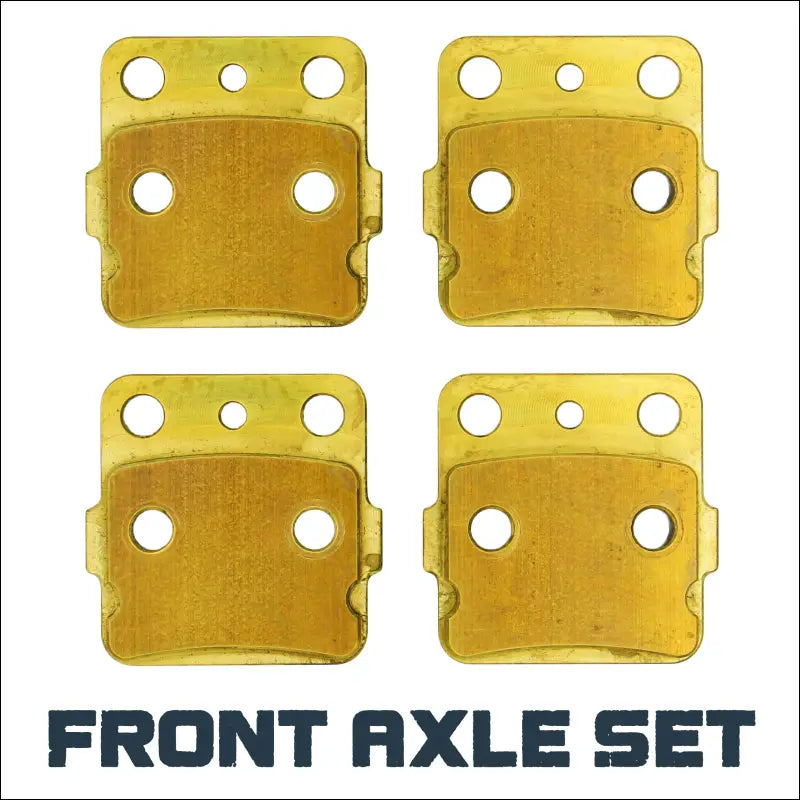 Honda Rancher/Foreman TRX420/TRX500/TRX520 2009-2026 Brass Brake Pad Set - Front Axle - Vehicle Parts & Accessories