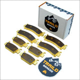 Honda Talon 1000R/1000X/1000X-4 2019-2026 Brass Brake Pad Set - Vehicle Parts & Accessories