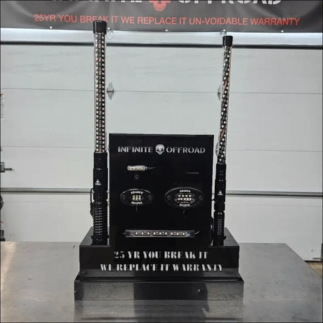Infinite Offroad | DEALER ROCK LIGHT & WHIP COUNTER DISPLAY - LOADED BACKLIGHT - LIGHTS