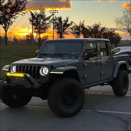 Infinite Offroad | JL/JT DRL FENDER CHOP KIT & SEQUENTIAL TURN SIGNAL - LIGHTS