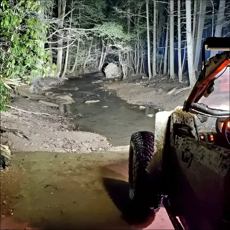 Infinite Offroad | Can-Am X3 High Output Light Bar Kit 10’’ / 40’’ / 50’’ - Single Row Roof / No Thank you - LIGHTS