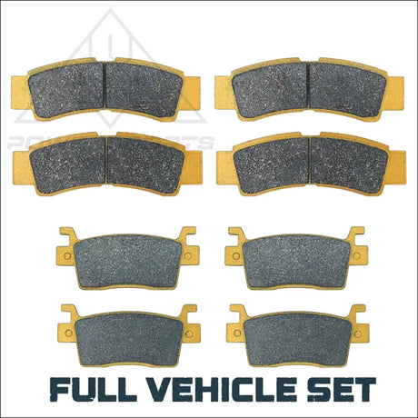 Kawasaki KRX/KRX4 1000 2020-2026 Ceramic Brake Pad Set - Vehicle Parts & Accessories