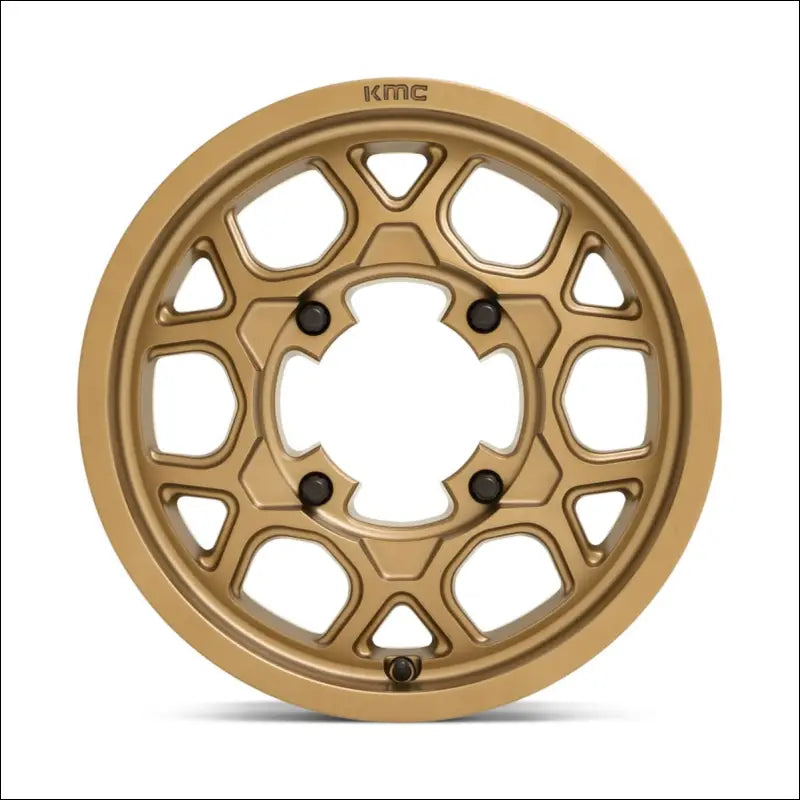 KMC KS133 Mesa Lite UTV Wheel - Matte Bronze - 15x6 / + 38mm / 4x137 - Wheels