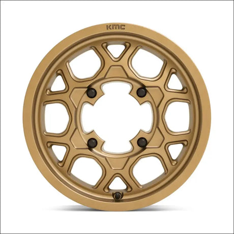 KMC KS133 Mesa Lite UTV Wheel - Matte Bronze - 15x6 / + 38mm / 4x137 - Wheels