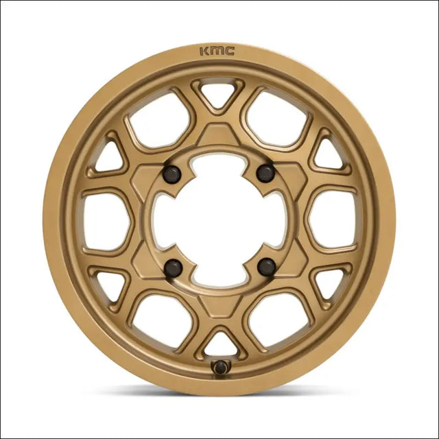 KMC KS133 Mesa Lite UTV Wheel - Matte Bronze - 15x6 / + 38mm / 4x137 - Wheels