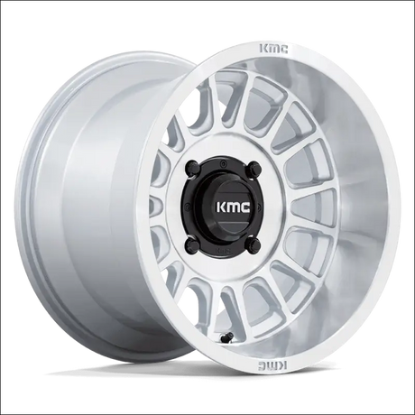 KMC KS138 Impact UTV Wheel – Silver Machined Face