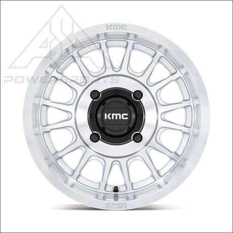 KMC KS138 Impact UTV Wheel – Silver W/ Machined Face - Wheels