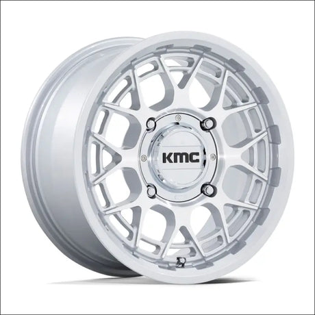 KMC KS139 Technic UTV Wheel - Silver Machined - 15x7 / + 38mm / 4x156 - Wheels