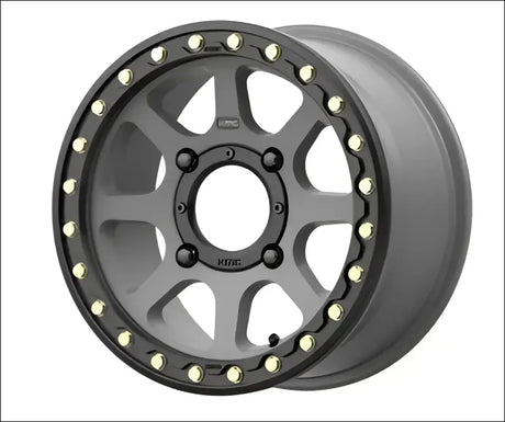 KMC KS234 Addict 2 Beadlock Satin Gray - 14x7 / 5 + 2 / 4x156 - Wheels