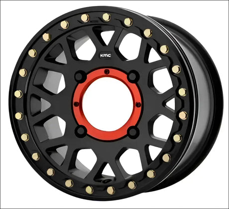 KMC KS235 Grenade Beadlock Satin Black - 15x6 / 5 + 1 / 5x4.5 - Wheels
