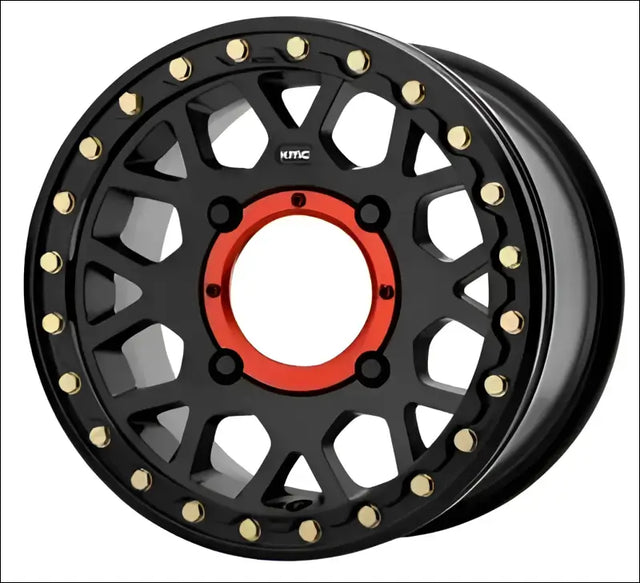 KMC KS235 Grenade Beadlock Satin Black - 15x6 / 5 + 1 / 5x4.5 - Wheels