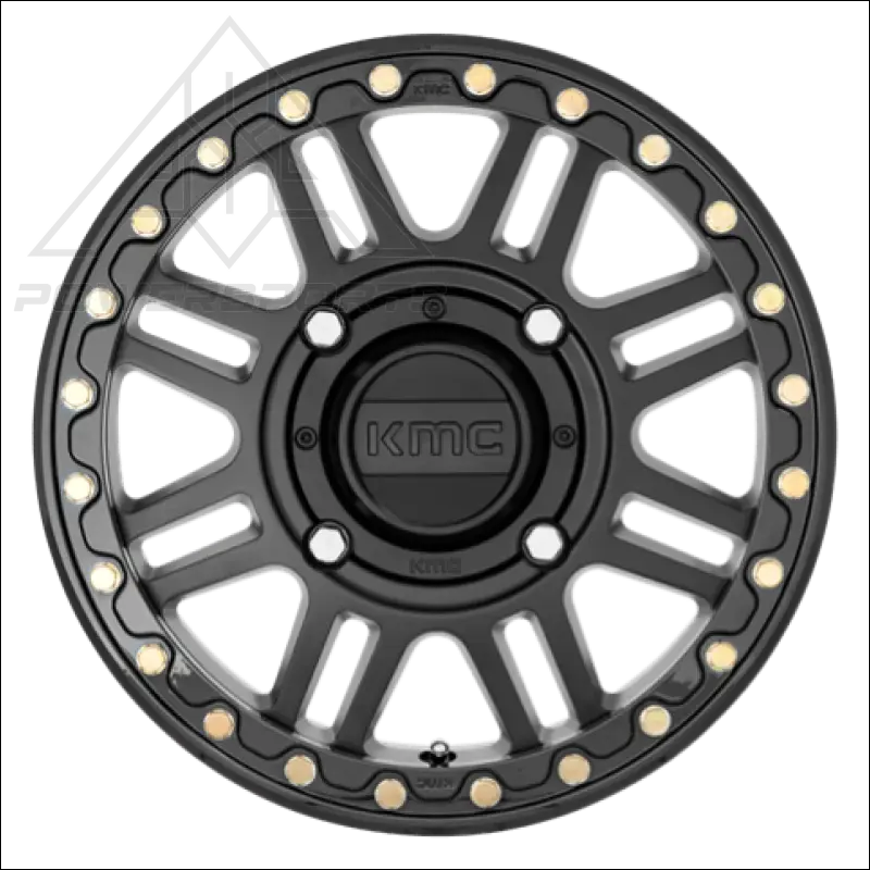 KMC KS250 Cage Beadlock Satin Black - Wheels