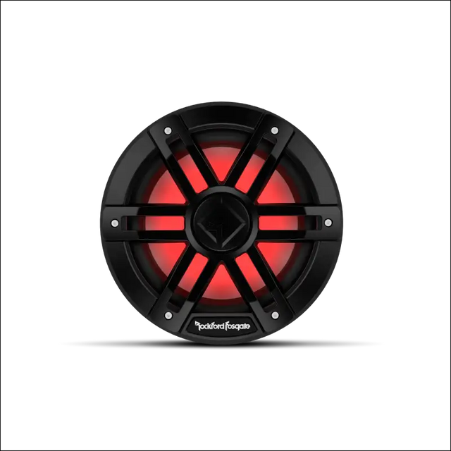 M1 8’’ DVC 2ohm Color Optix™ Marine Subwoofer - Black - Audio