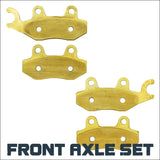 Can-Am Maverick 2013-2018 Brass Brake Pad Set - Front Axle - Vehicle Parts & Accessories