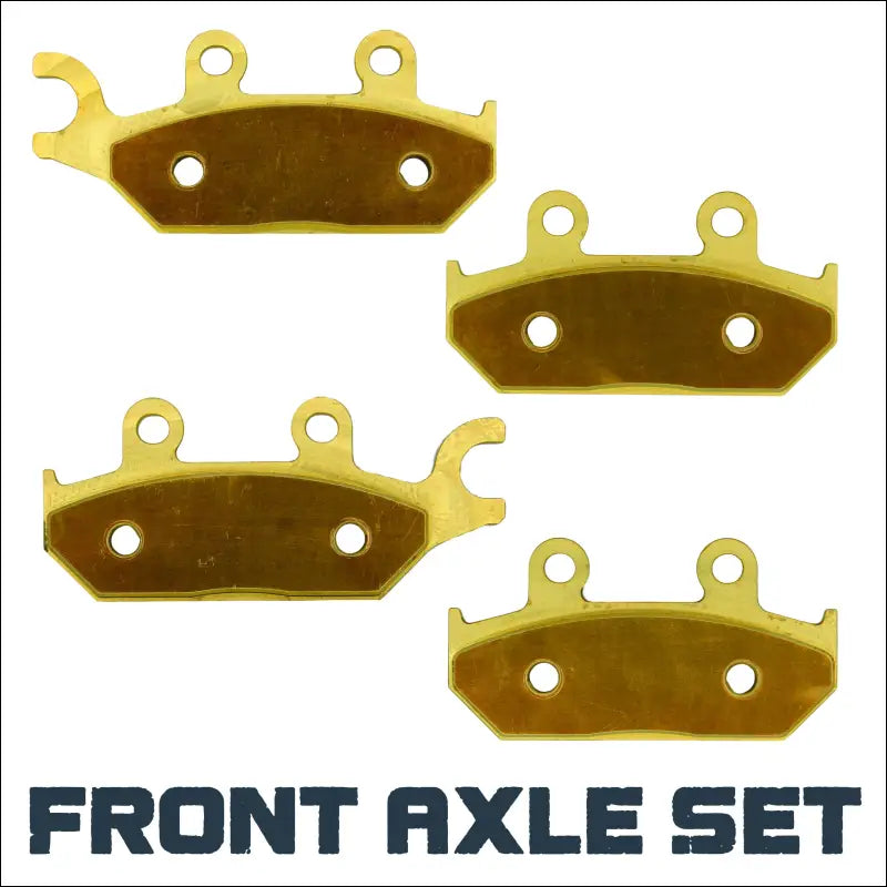 Can-Am Maverick MAX/XDS/XMR 2013-2018 Brass Brake Pad Set - Front Axle - Vehicle Parts & Accessories