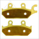 Can-Am Maverick MAX/XDS/XMR 2013-2018 Brass Brake Pad Set - Vehicle Parts & Accessories