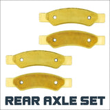Can-Am Maverick R/R MAX 2024-2025 Front & Rear Brass Brake Pad Set - Axle - Vehicle Parts Accessories