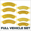 Can-Am Maverick R/R MAX 2024-2025 Front & Rear Brass Brake Pad Set - Full Vehicle - Parts Accessories