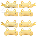 Can-Am Maverick X3/MAX/Sport/Trail 2017-2026 Front & Rear Brass Brake Pad Set - Brakes