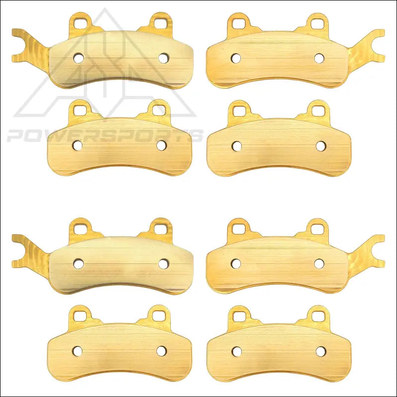 Can-Am Maverick X3/MAX/Sport/Trail 2017-2026 Front & Rear Brass Brake Pad Set - Vehicle Parts Accessories