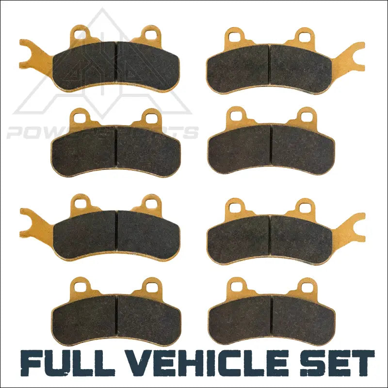 Can-Am Maverick X3/MAX/Sport/Trail 2017-2026 Front & Rear Ceramic Brake Pad Set - Brakes
