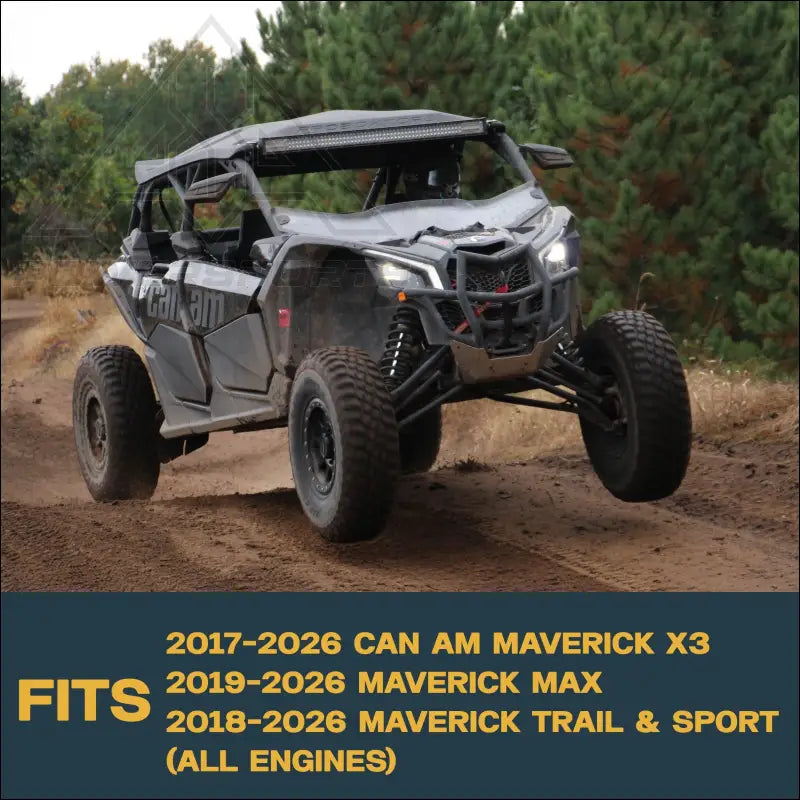 Can-Am Maverick X3/MAX/Sport/Trail 2017-2026 Front & Rear Ceramic Brake Pad Set - Vehicle Parts Accessories