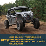Can-Am Maverick X3/MAX/Sport/Trail 2017-2026 Front & Rear Ceramic Brake Pad Set - Vehicle Parts Accessories