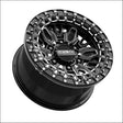 Mayhem 6R Beadlock | Gloss Black Contrast Cut - 15x8 | +0mm/4 + 4 | 6x5.5 | 98881 (Maverick R) - Wheels