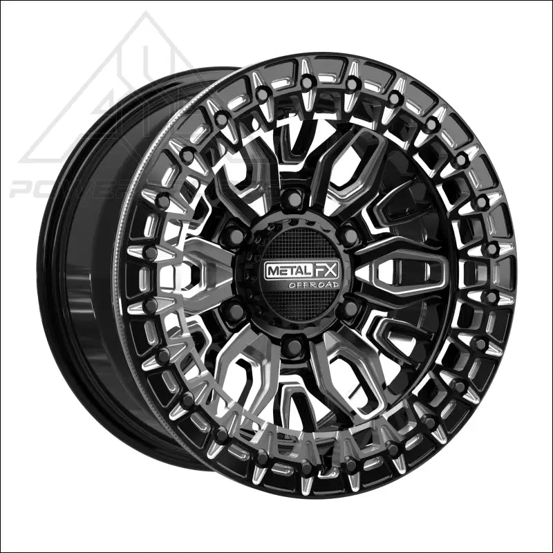 Mayhem 6R Beadlock | Gloss Black Contrast Cut - Wheels