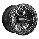 Mayhem 6R Beadlock | Gloss Black Contrast Cut - Wheels