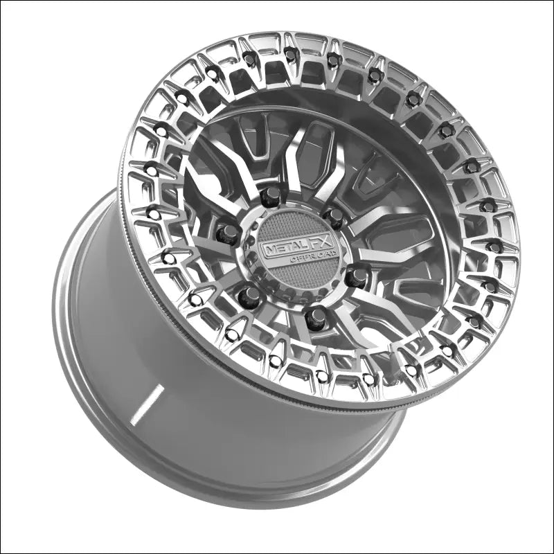 Mayhem 6R Beadlock | Gloss Silver Machined - 15x10 | +0mm | 6x139.7 | 98892