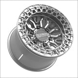 Mayhem 6R Beadlock | Gloss Silver Machined - 15x10 | +0mm | 6x139.7 | 98892