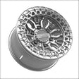 Mayhem 6R Beadlock | Gloss Silver Machined - 15x8 | +0mm | 6x139.7 | 98882